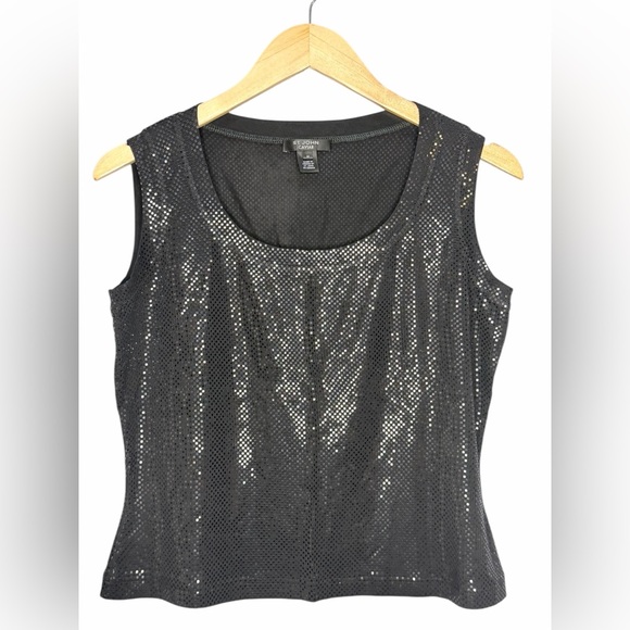 St. John Caviar Micro Square
Sequin Tank Top - Picture 2 of 7